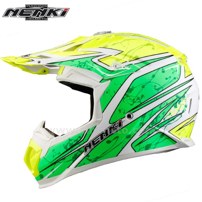 129 Nenki Motocross Off-Road Riding Full Face Helmet Men Women Extreme Sports Atv Dirt Mx Bmx Dh Mtb Racing